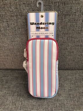 NWT Wandering Moon Double Eyeglass Case